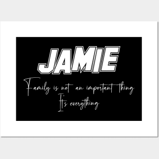 Jamie Second Name, Jamie Family Name, Jamie Middle Name Posters and Art